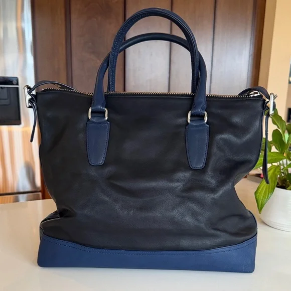 Coach Legacy Color Block Tote Bag - Picture 4 of 13